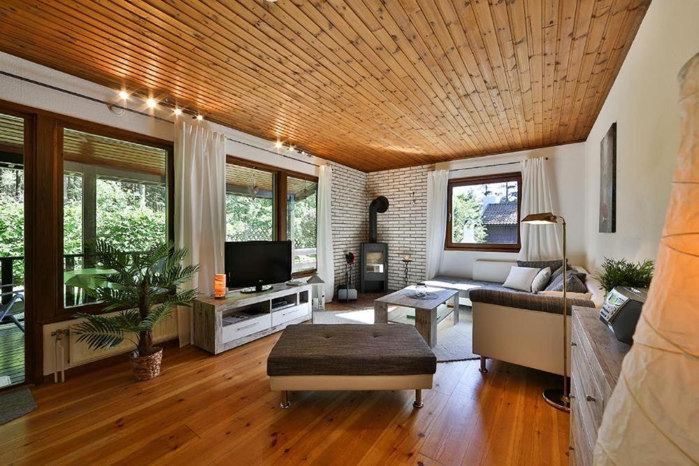 Waldsee-Ferienhaus-Mit-Kamin-W-Lan Clausthal-Zellerfeld Luaran gambar